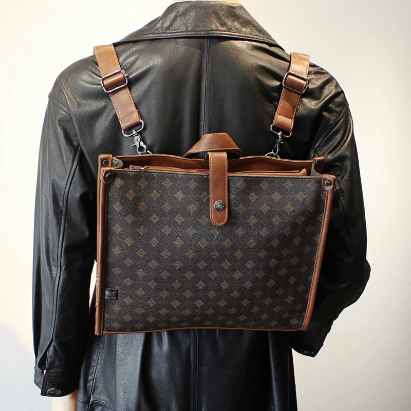 Slim Laptop Crossbody Bag - Image 3