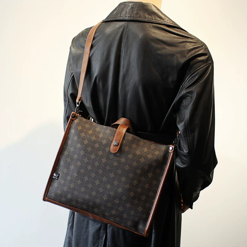 Slim Laptop Crossbody Bag - Image 4
