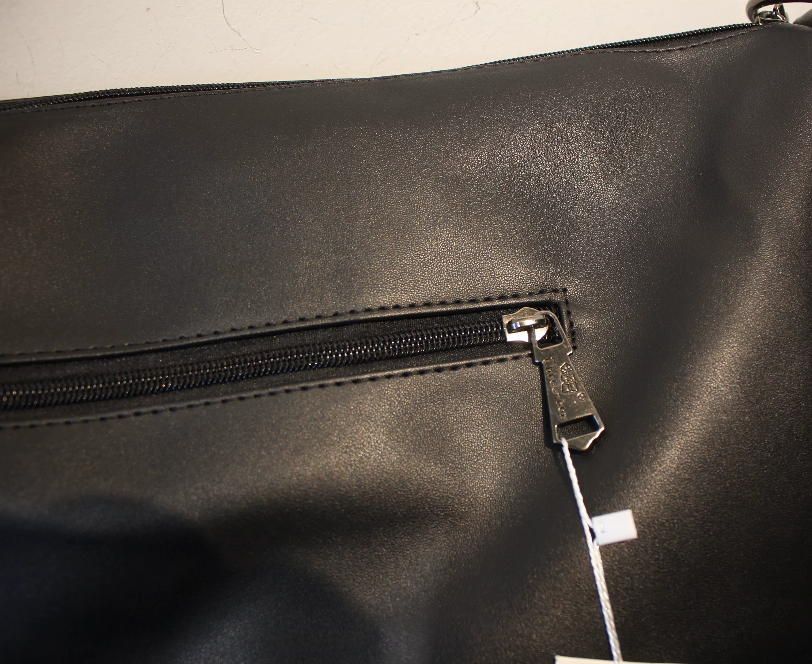 Soft Leather Crossbody Laptop Shoulder Bag - Image 11