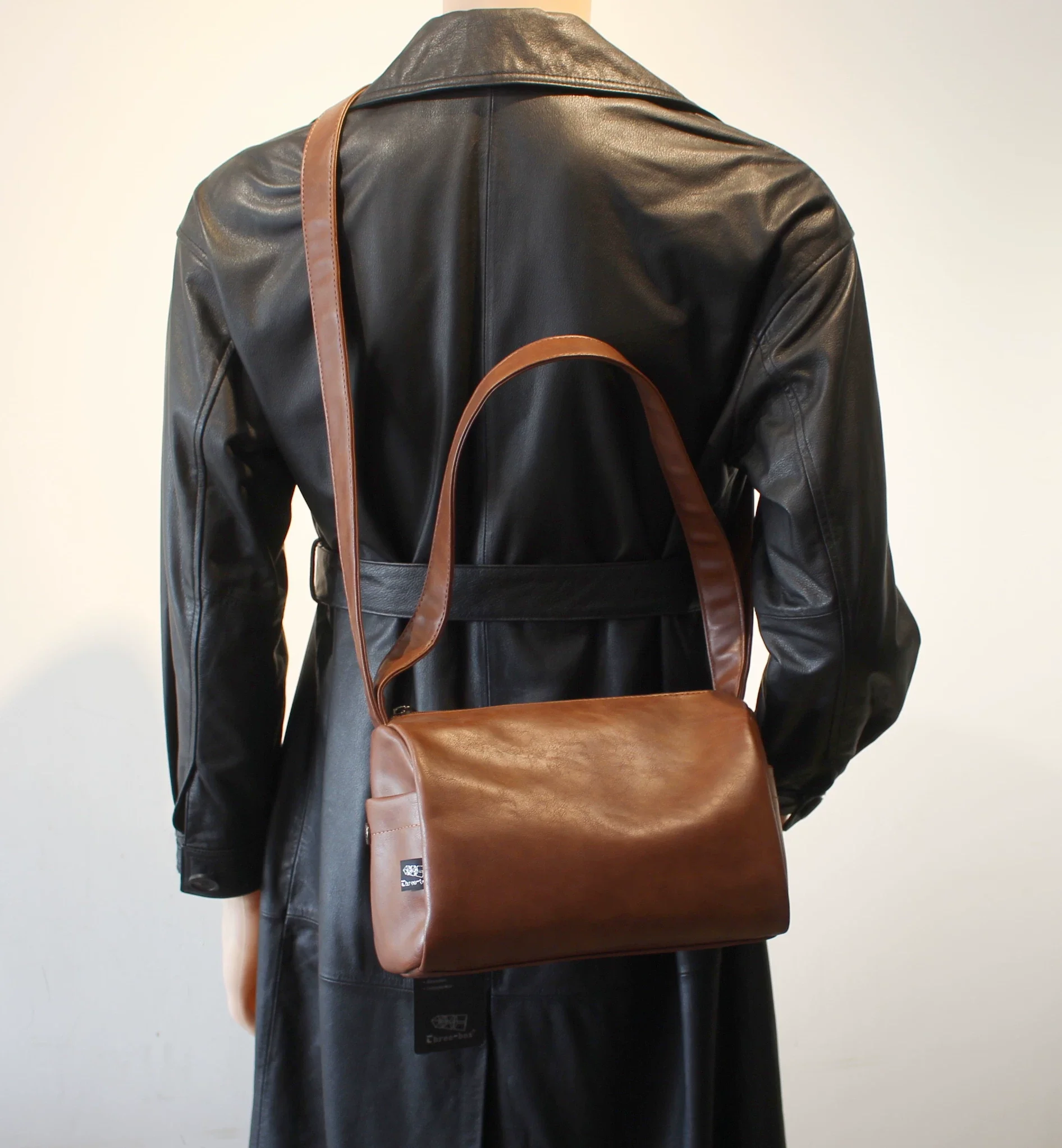 Soft Leather Mini Pillow Crossbody Bag - Image 6