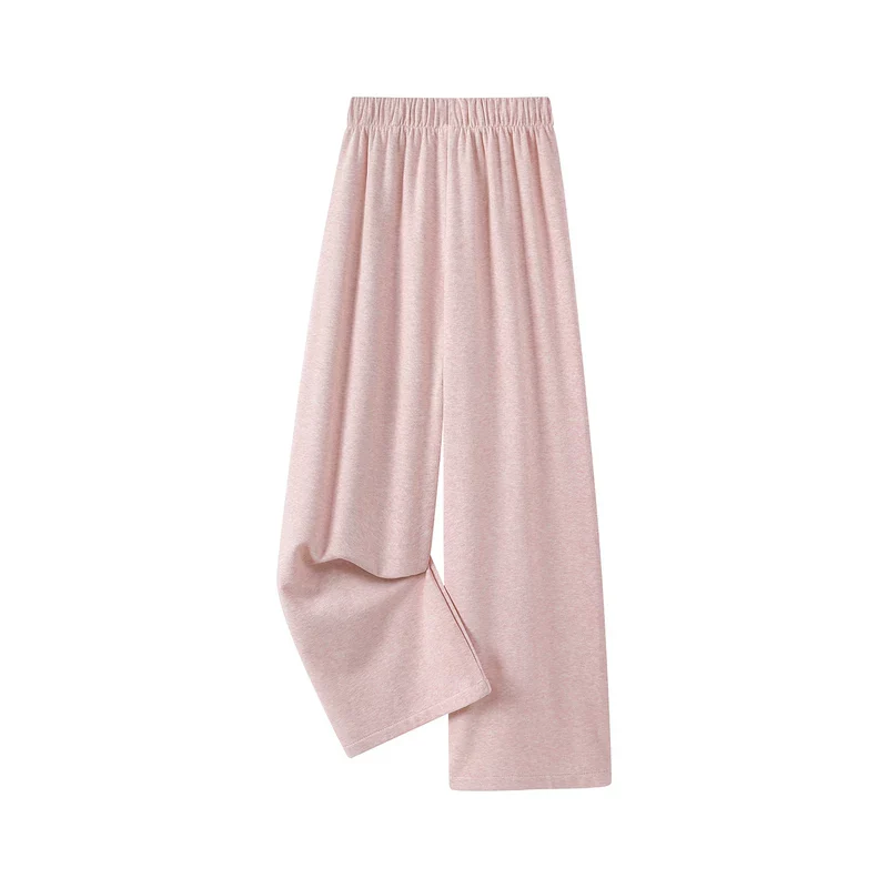 Drawstring Waist Straight-Leg Lounge Pants - Image 6