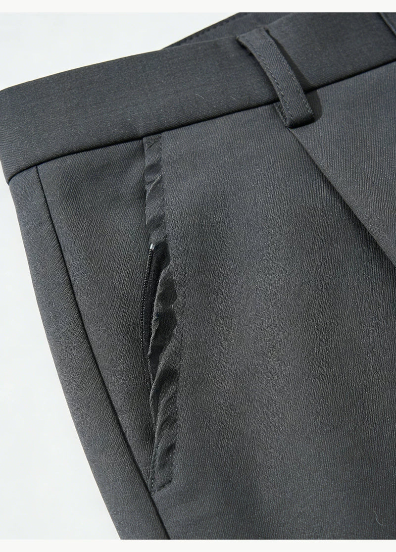 Straight Leg Pleated Pants - Image 10