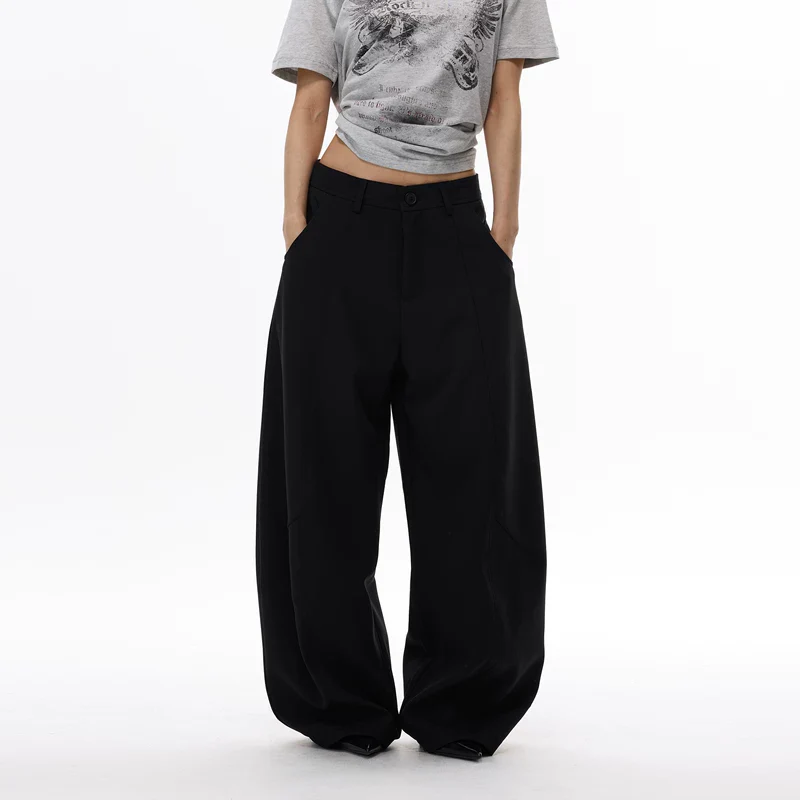 Street-Style Wide Leg Casual Pants - Image 4