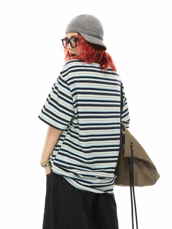 Striped Dachshund Graphic T-Shirt - Image 5