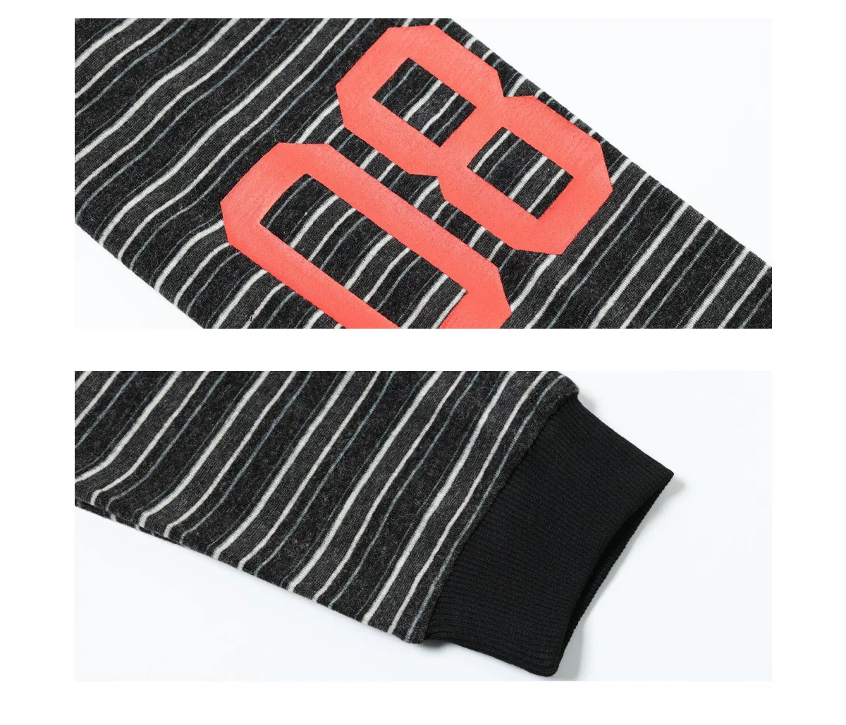 Striped Long Sleeve Polo Pullover - Image 11