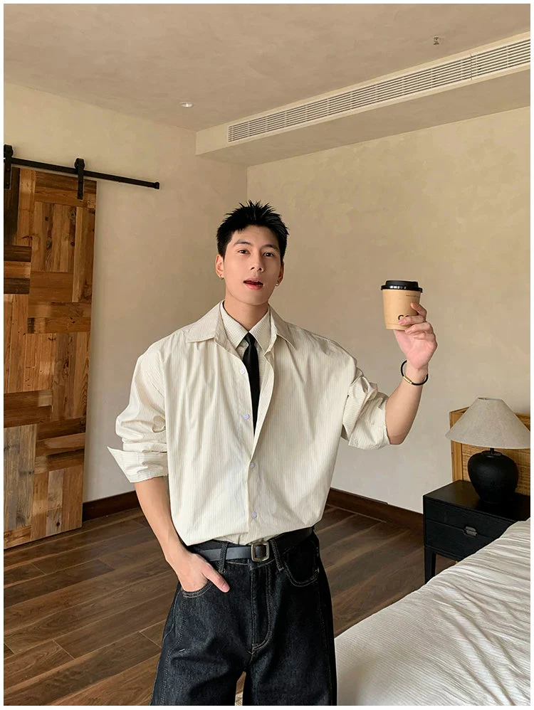 Striped Long Sleeve Shirt - Image 6