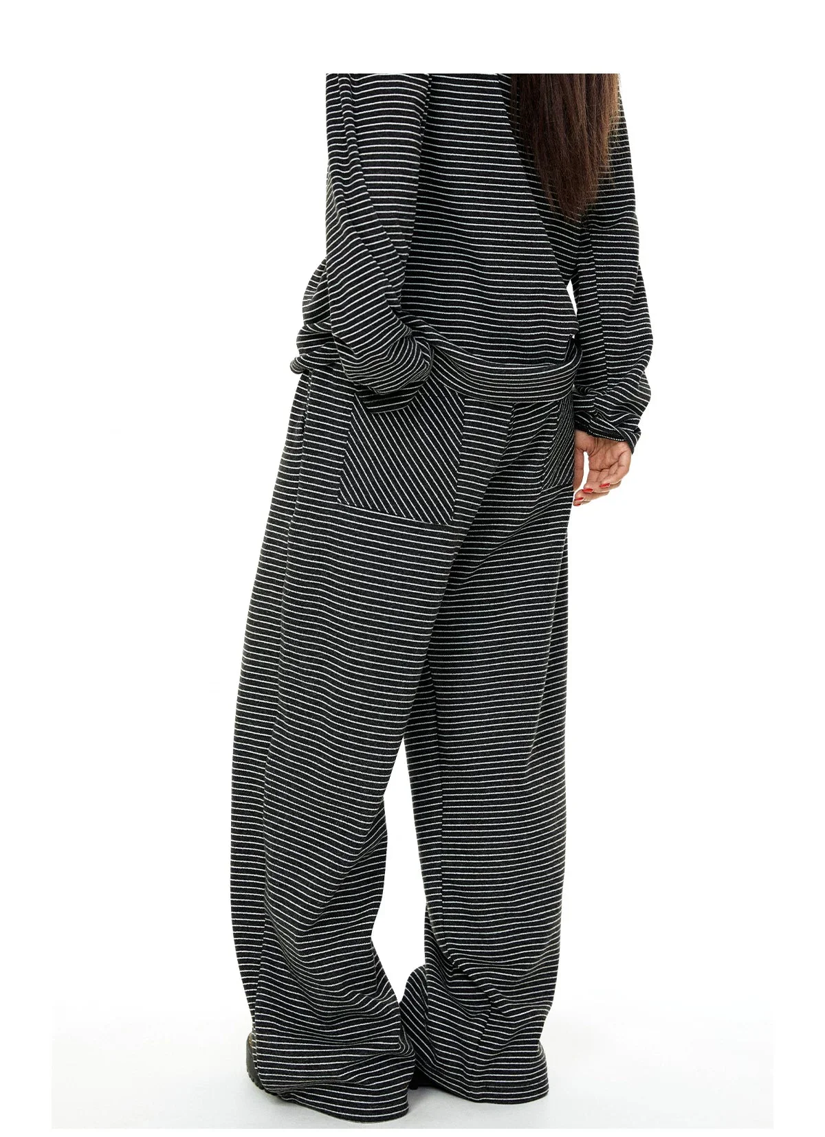 Striped Long-Sleeve Top and Pants - Image 8