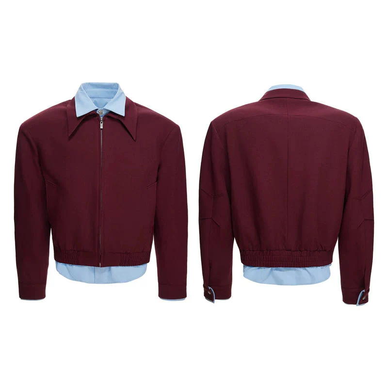 Tencel Blend Faux Layered Shirt Jacket - Image 11