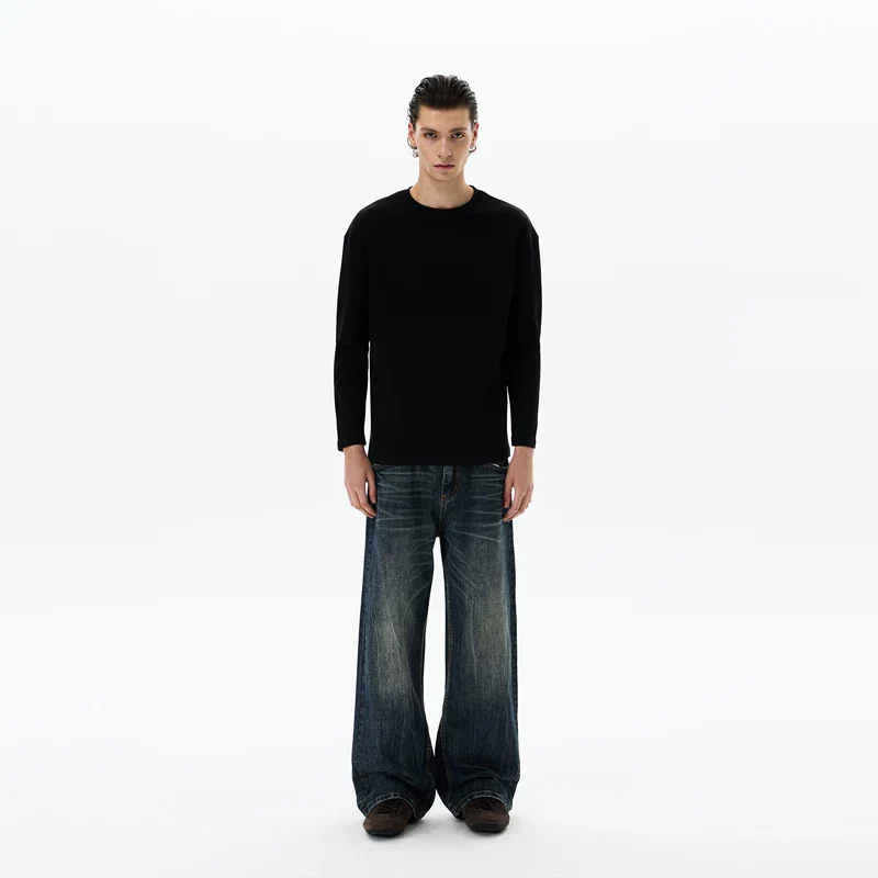 Tencel Slim Fit Long Sleeve Pullover - Image 7