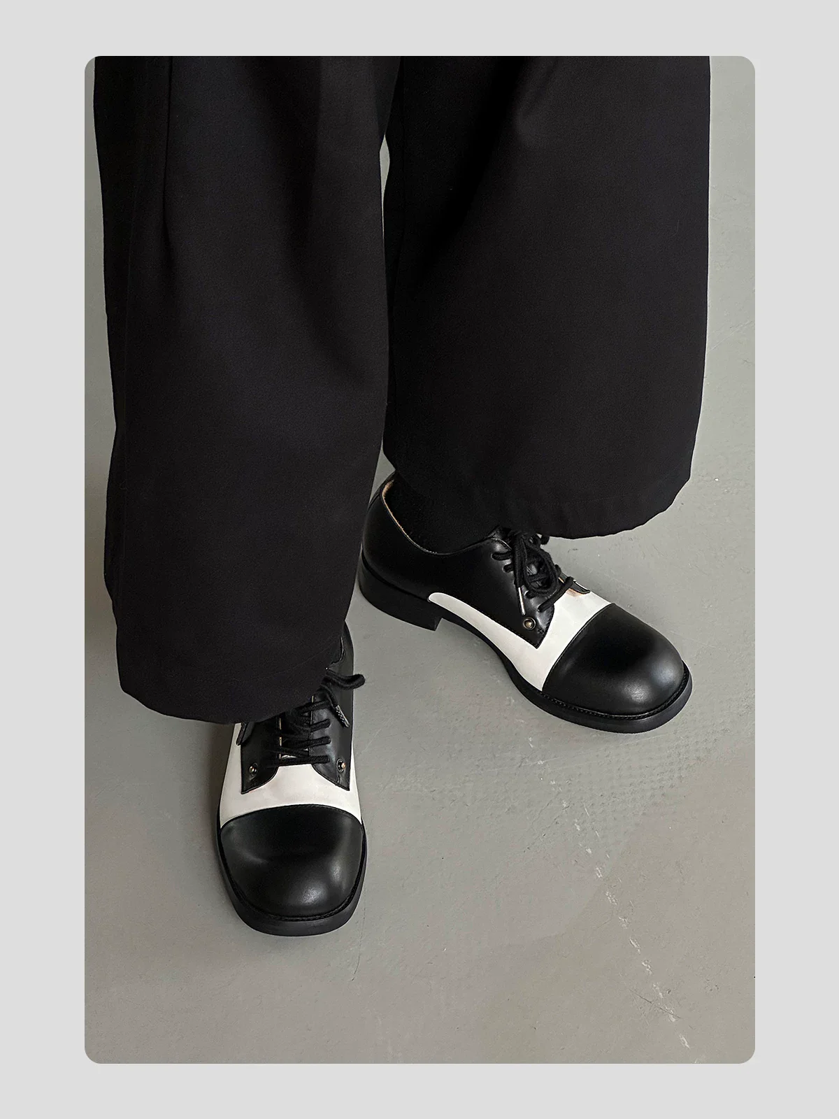 Top-Grain Leather Cap-Toe Derby Shoes - Image 6