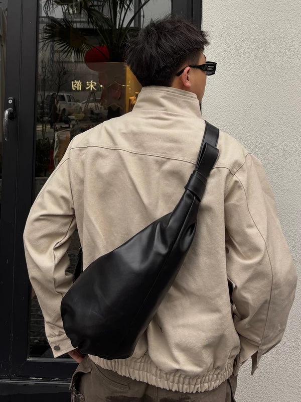 Underarm Bucket Crossbody Tote Bag - Image 4