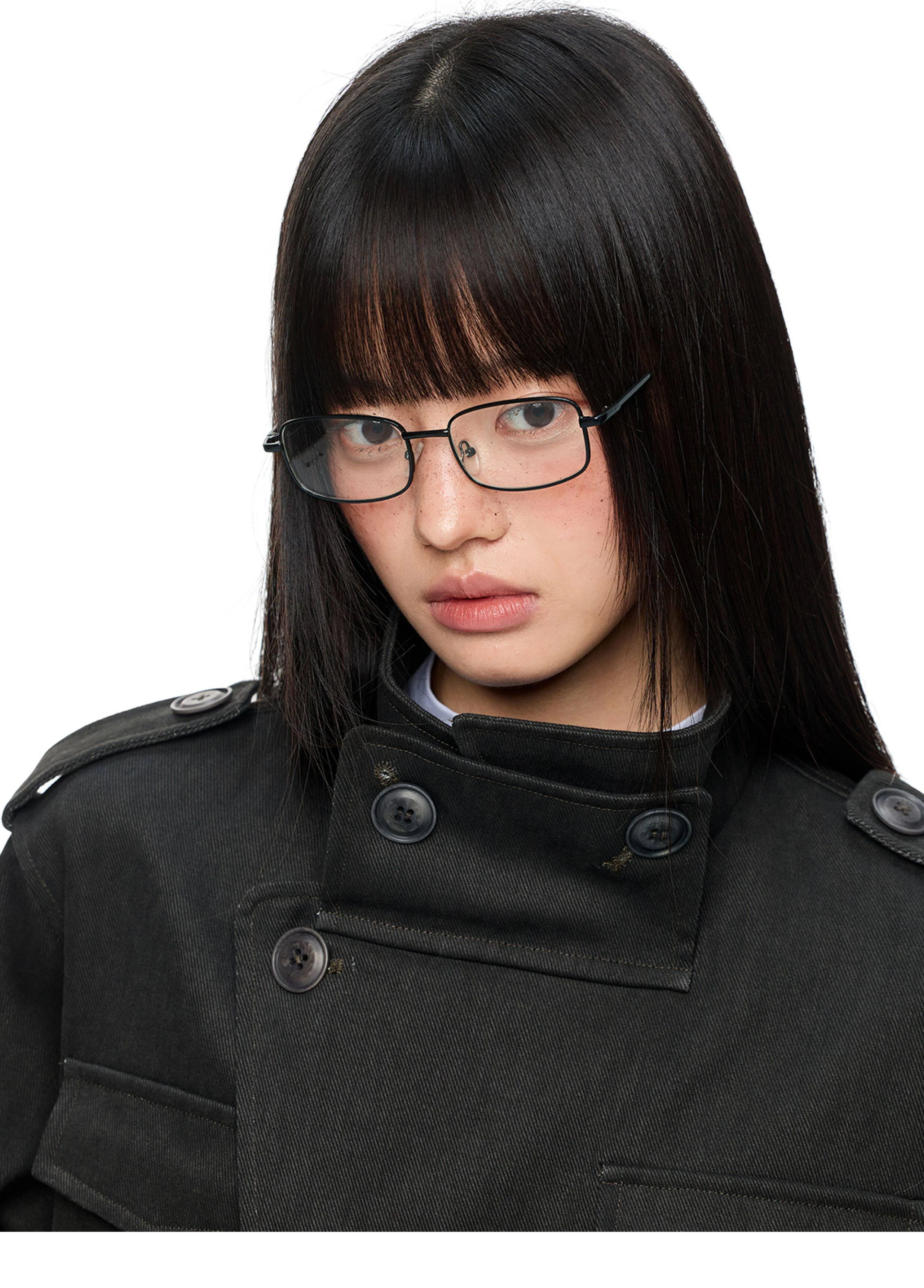 Vintage-Style Stand Collar Workwear Jacket - Image 6