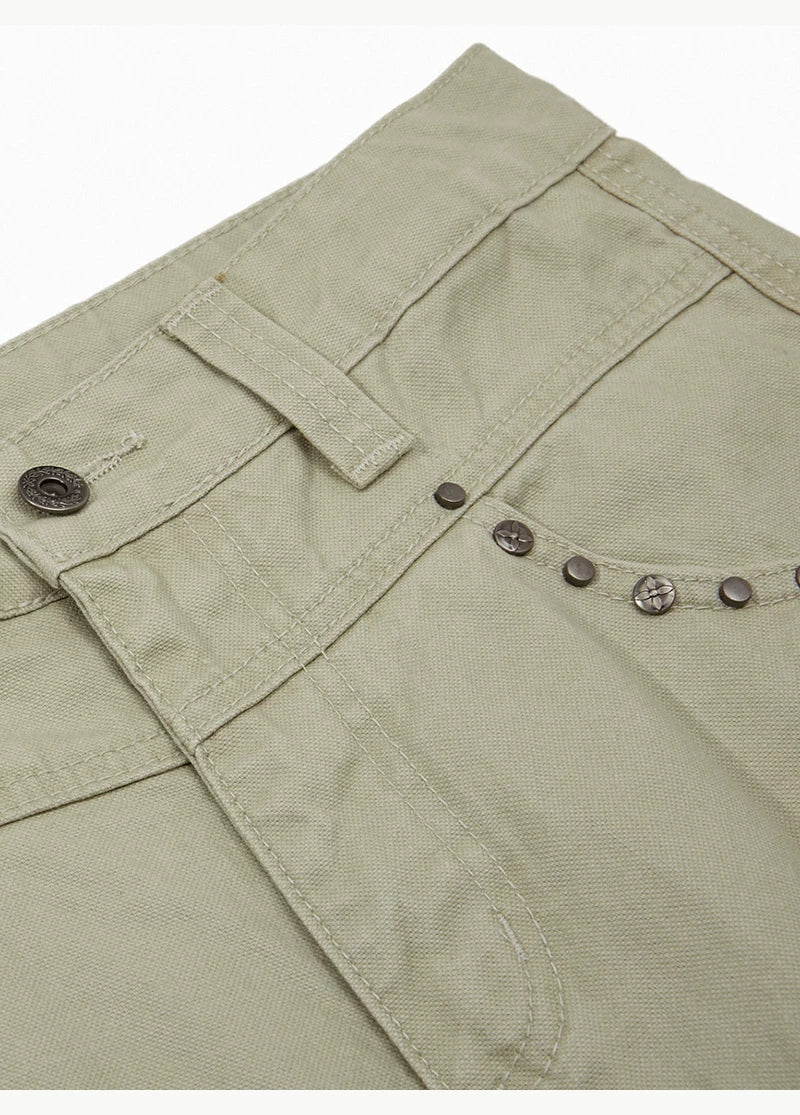 Western Studded Wide Leg Cargo Pants - Image 6