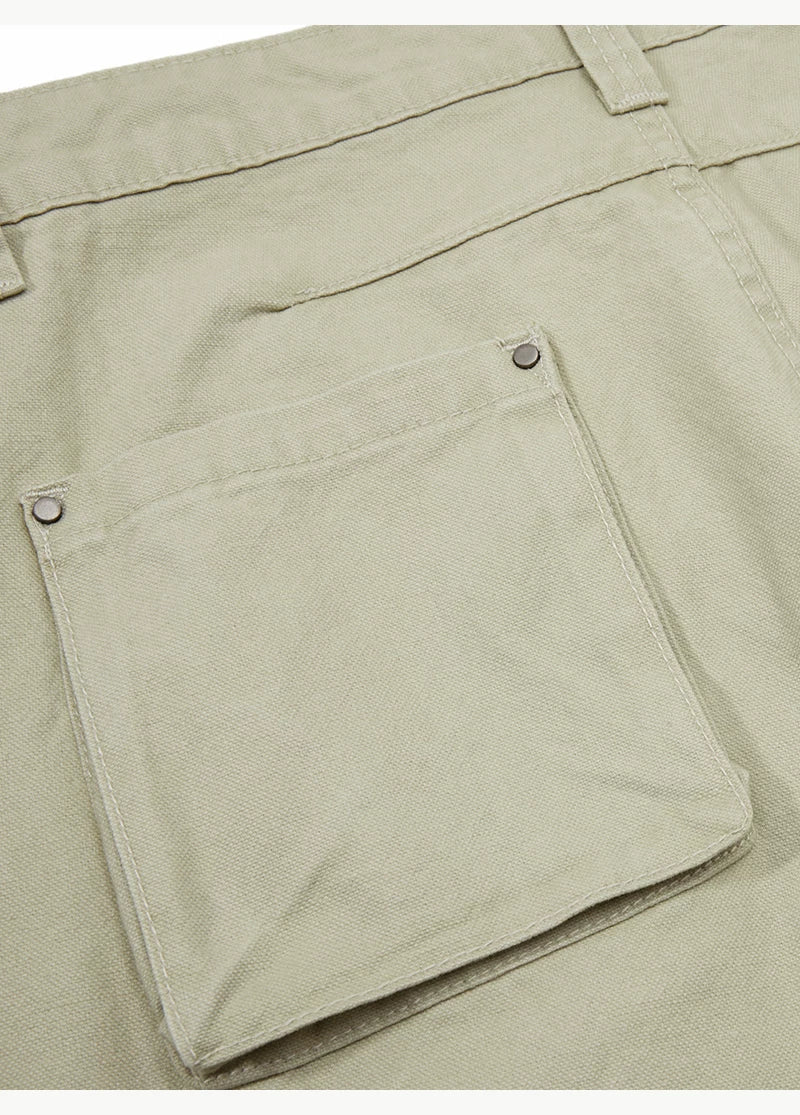 Western Studded Wide Leg Cargo Pants - Image 8
