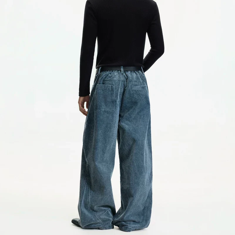 Wide Leg Corduroy Pants - Image 5