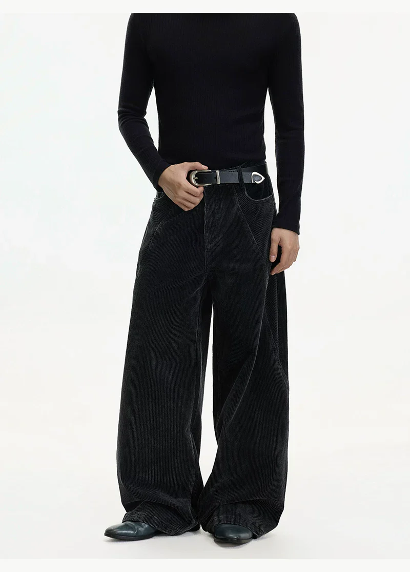 Wide Leg Corduroy Pants - Image 7
