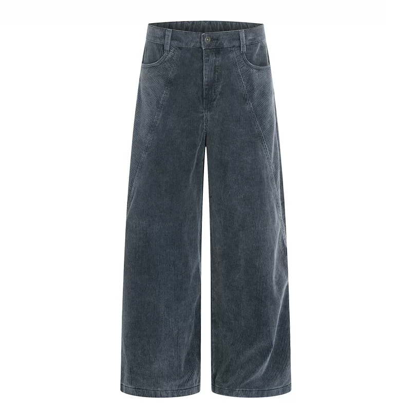 Wide Leg Corduroy Pants - Image 9