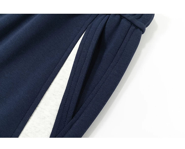 Wide-Leg Drawstring Elastic Waist Sweatpants - Image 11
