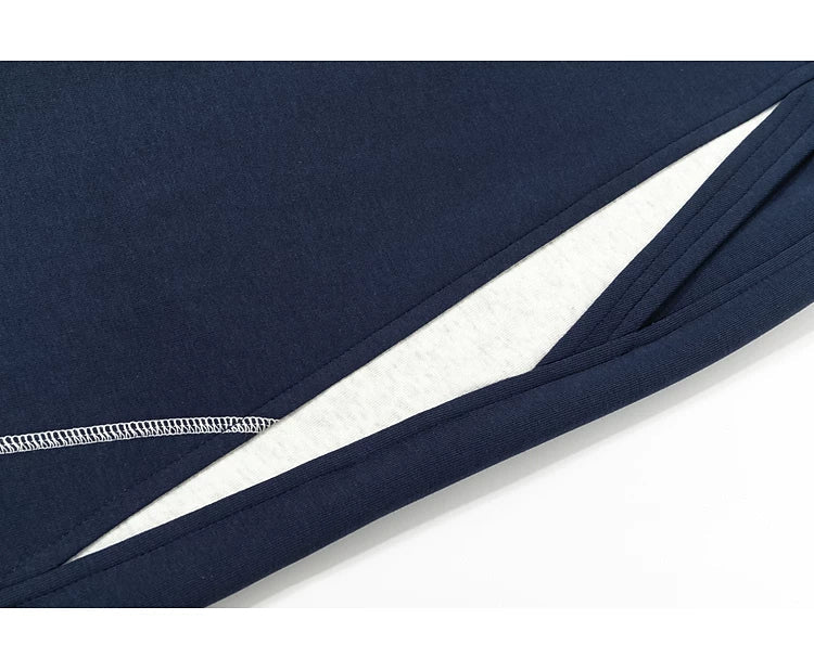 Wide-Leg Drawstring Elastic Waist Sweatpants - Image 12