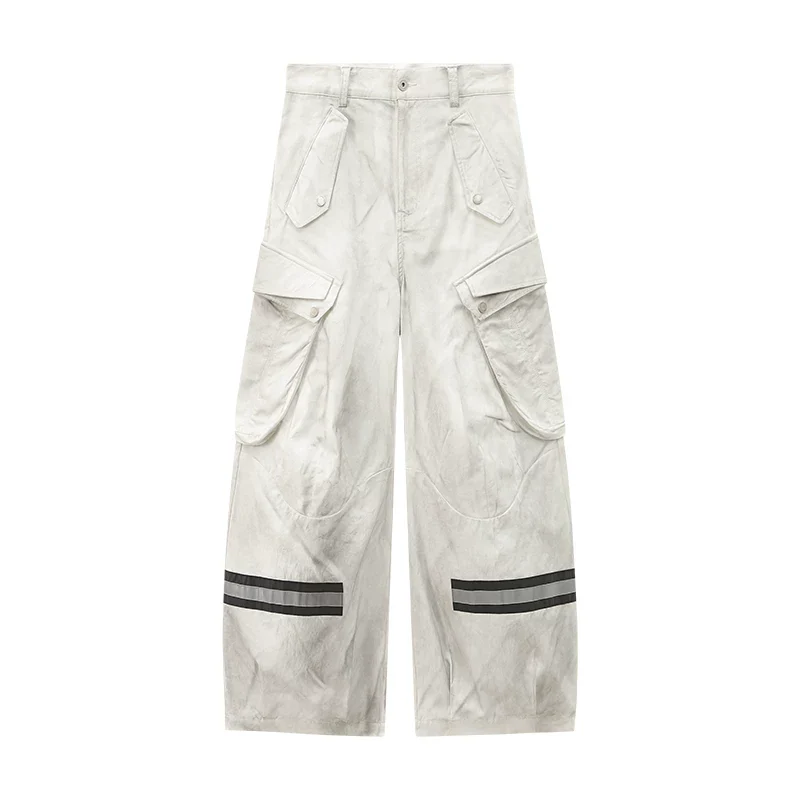 Multi-Pocket Cargo Reflective Pants - Image 7