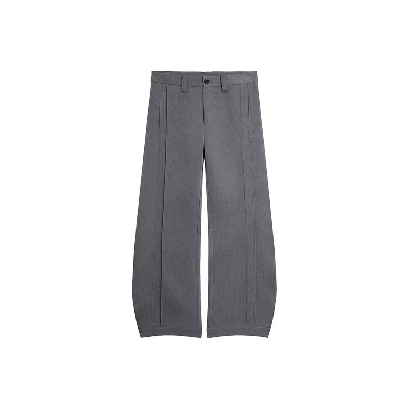 Wide-Leg Pleated Pants - Image 11