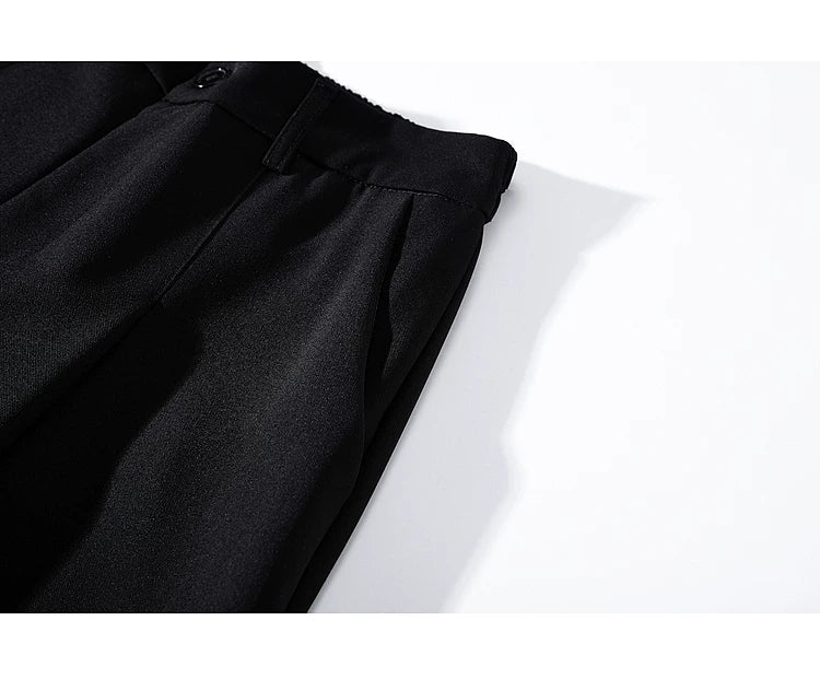 Wide Leg Pleated Pants - Image 10