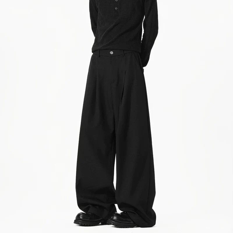 Wide Leg Pleated Pants - Image 4