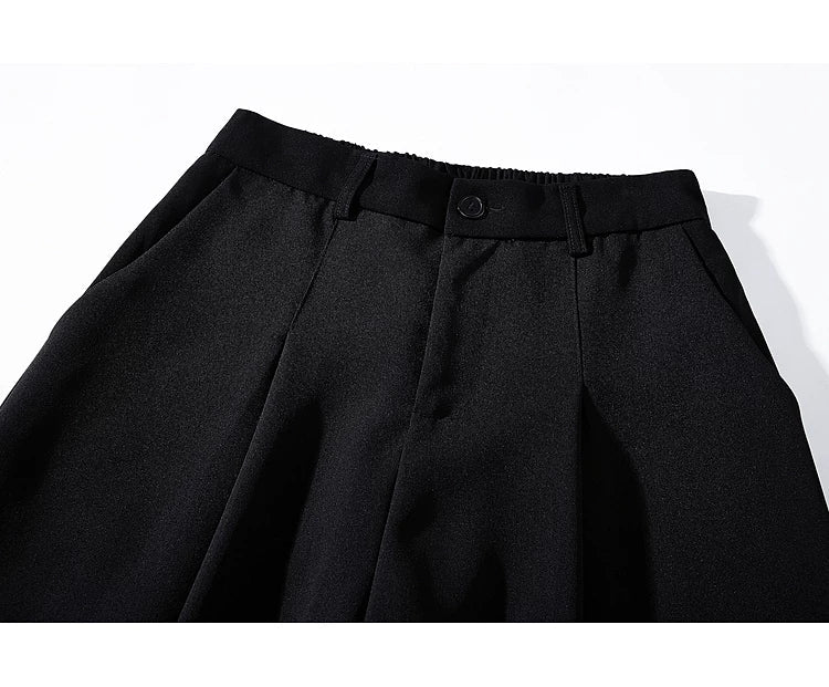 Wide Leg Pleated Pants - Image 9