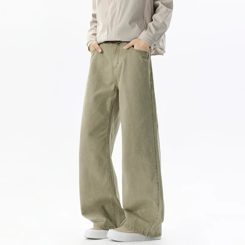 Wide Leg Straight Fit Casual Pants - Image 5