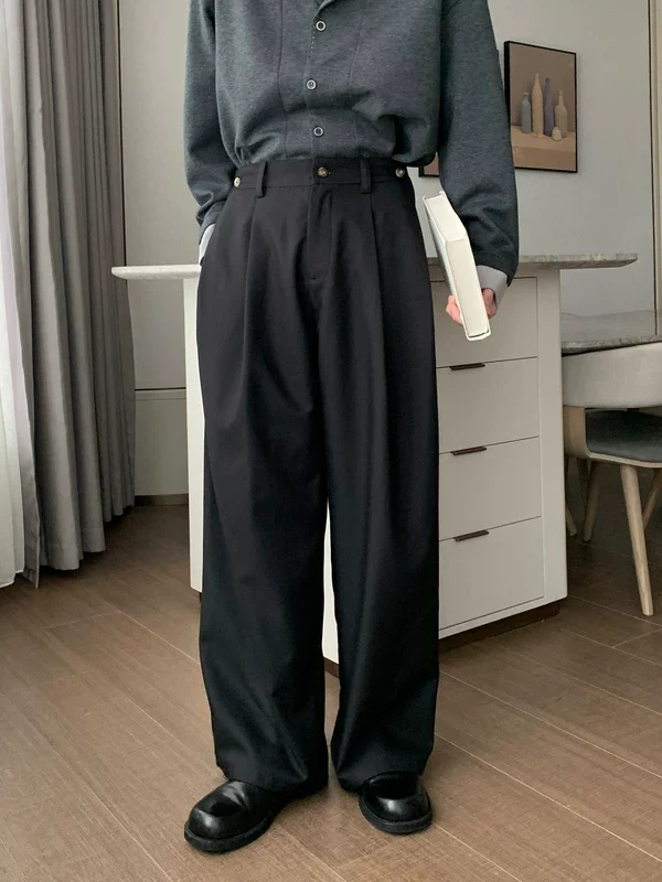 Wrinkle-Free Wide-Leg Pants