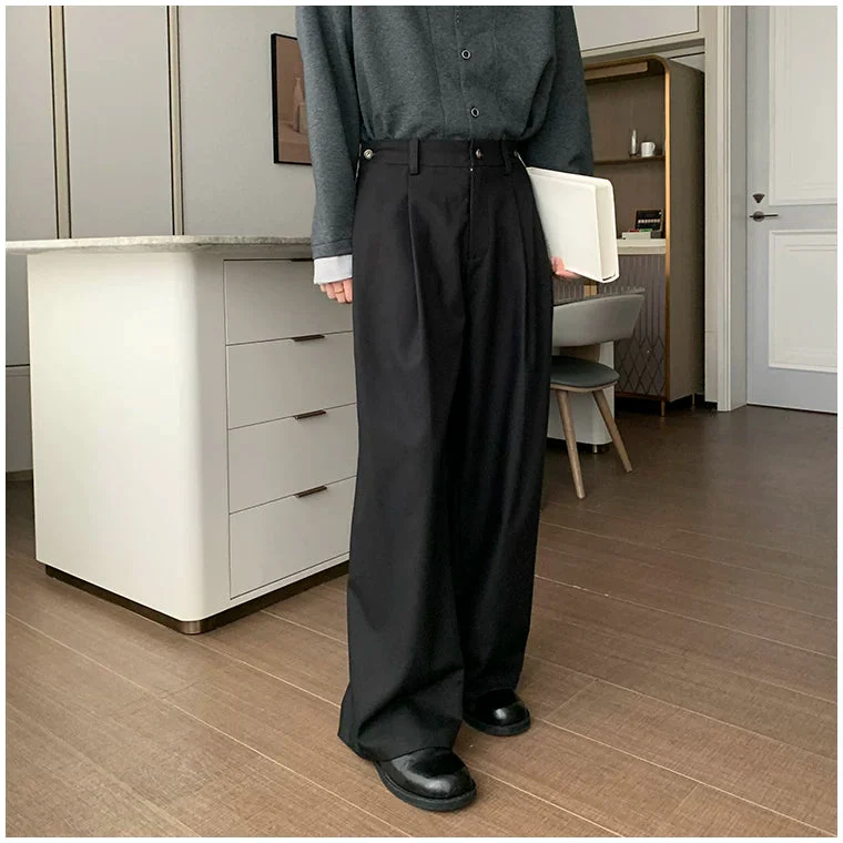 Wrinkle-Free Wide-Leg Pants - Image 3