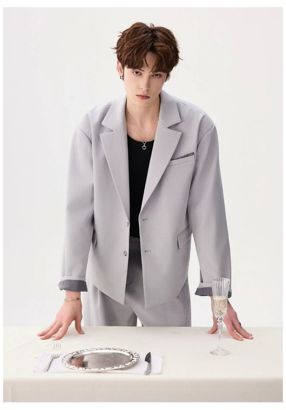 Wrinkle-Resistant Two-Piece Suit Pants - Image 5