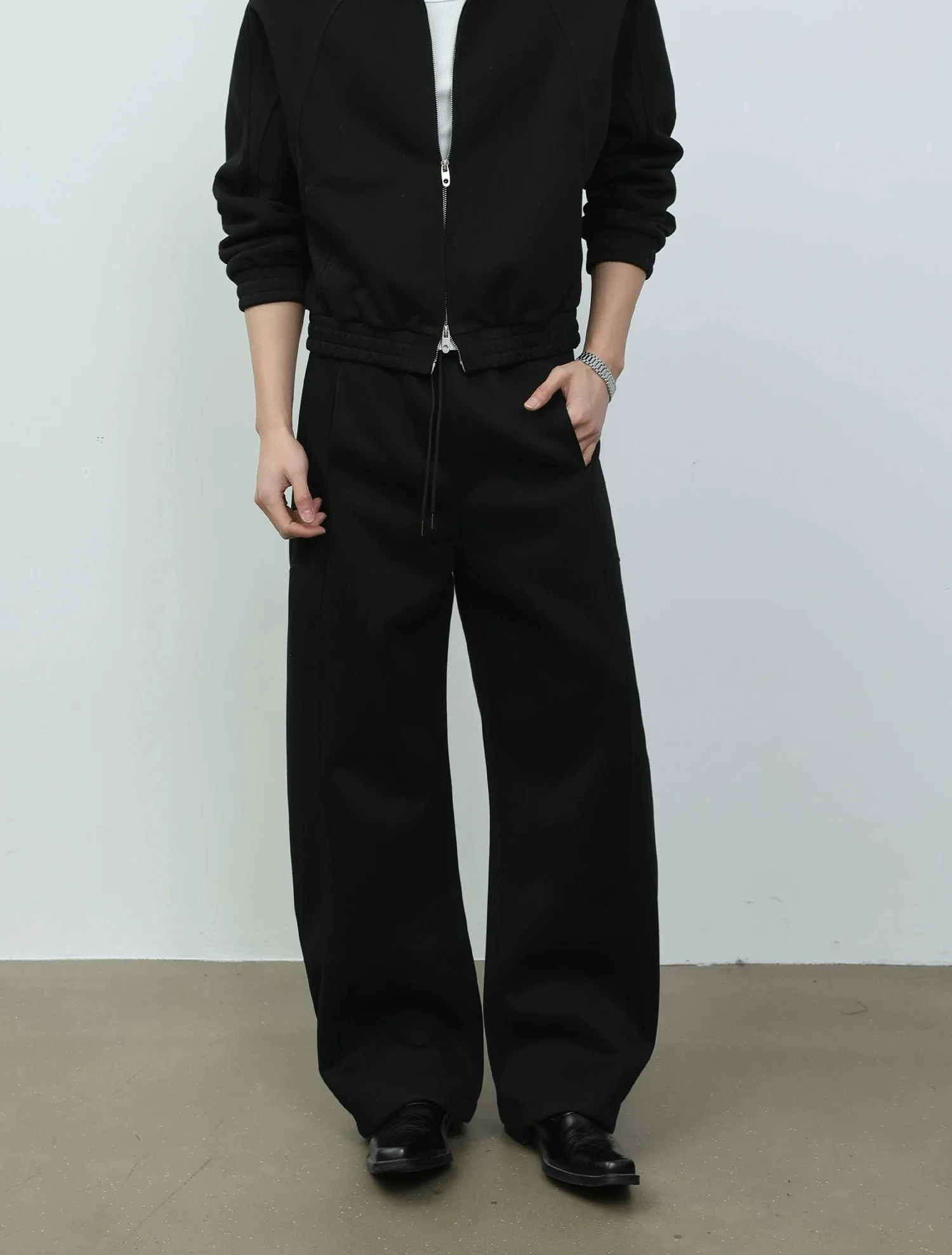 Zip Front Sweatshirt Jacket and Pants - Image 11
