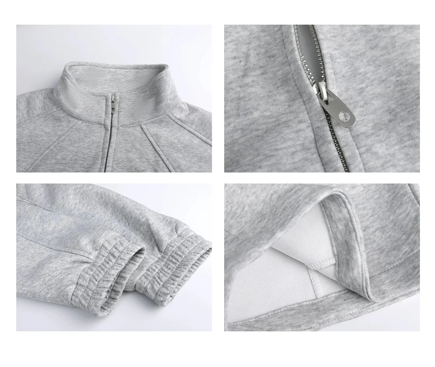Zip Front Sweatshirt Jacket and Pants - Image 18