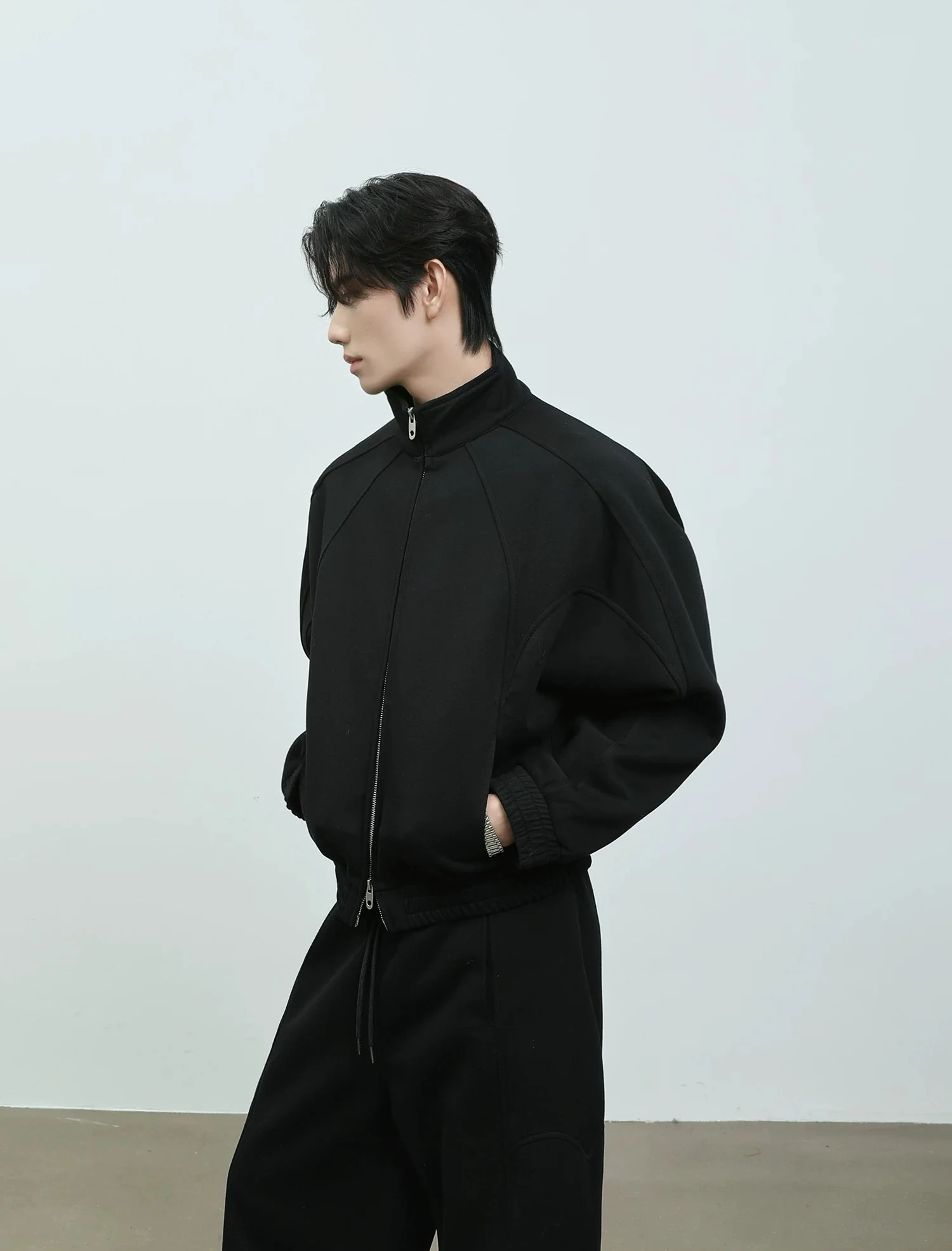 Zip Front Sweatshirt Jacket and Pants - Image 6